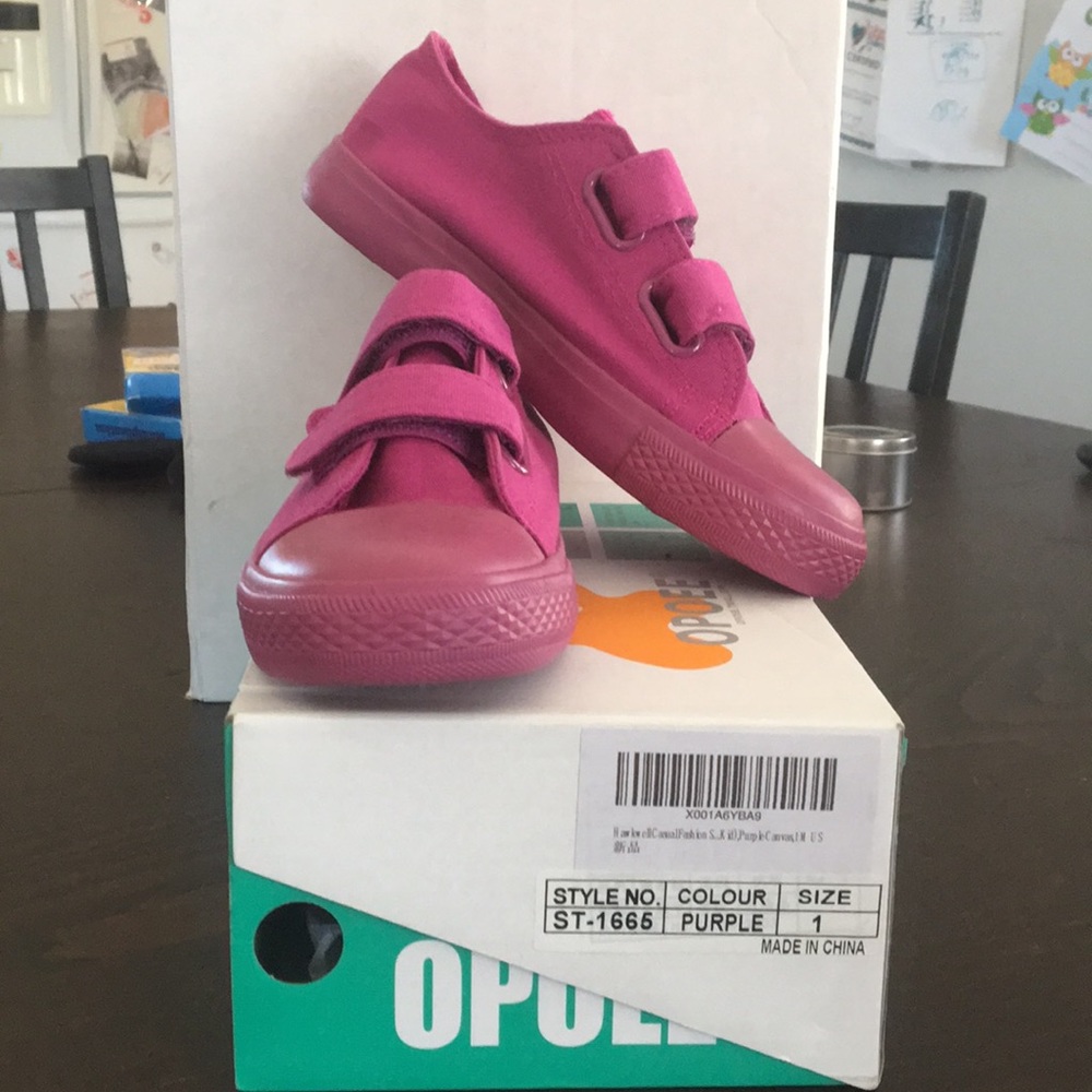 NIB OPOEE Purple Girls Shoes